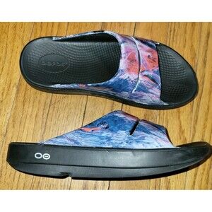 Oofos OOAHH Limited Edition Canyon Sunlight Women’s 9 Men 7 Sandals Comfort